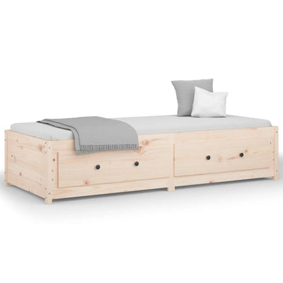 Day Bed without Mattress 90x190 cm Solid Wood Pine Payday Deals