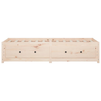 Day Bed without Mattress 90x190 cm Solid Wood Pine Payday Deals