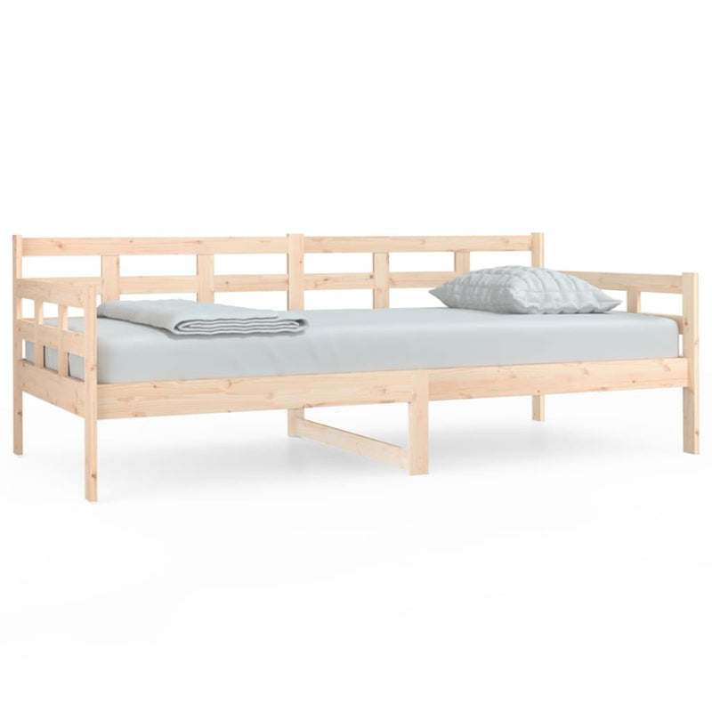 Day Bed without Mattress Solid Wood Pine 90x190 cm Payday Deals