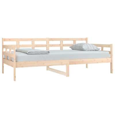 Day Bed without Mattress Solid Wood Pine 90x190 cm Payday Deals