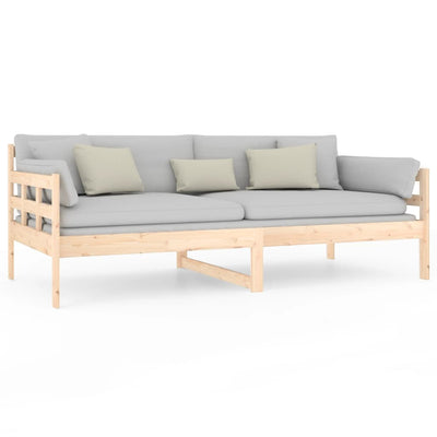 Day Bed without Mattress Solid Wood Pine 90x190 cm Payday Deals