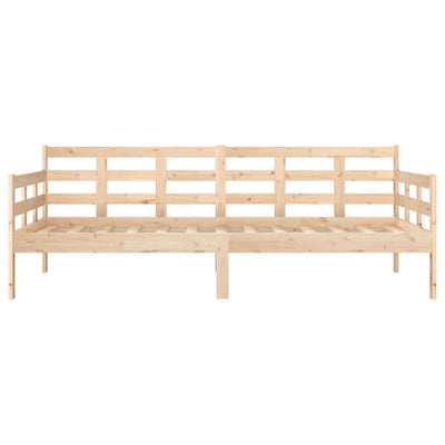 Day Bed without Mattress Solid Wood Pine 90x190 cm Payday Deals