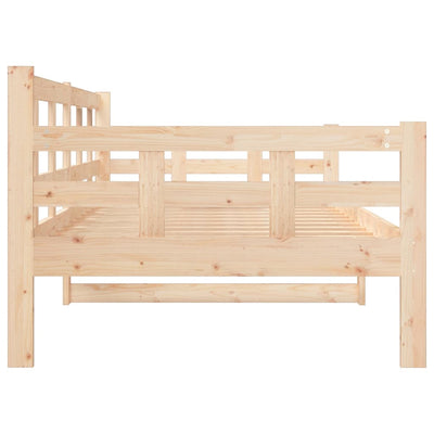 Day Bed without Mattress Solid Wood Pine 90x190 cm Payday Deals