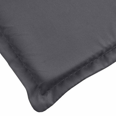Deck Chair Cushion Anthracite (75+105)x50x4 cm Payday Deals