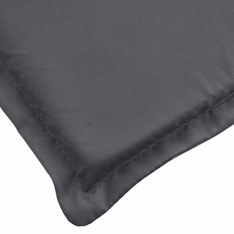 Deck Chair Cushion Anthracite (75+105)x50x4 cm Payday Deals
