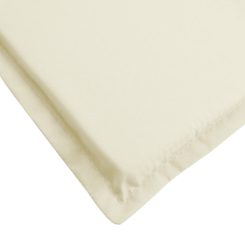 Deck Chair Cushion Cream (75+105)x50x4 cm Payday Deals