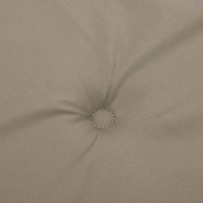 Deck Chair Cushion Taupe (75+105)x50x4 cm Payday Deals