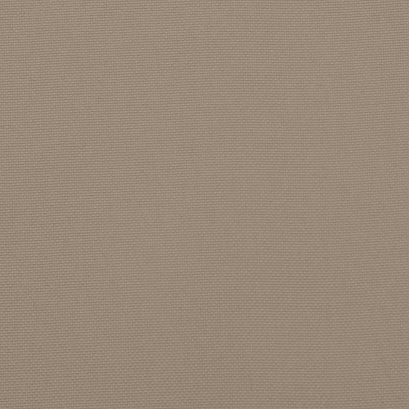 Deck Chair Cushion Taupe (75+105)x50x4 cm Payday Deals