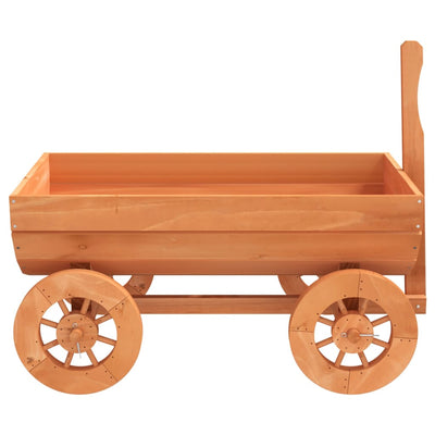 Decorative Wagon 70x43x54 cm Solid Wood Fir Payday Deals