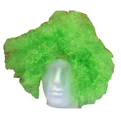 DELUXE AFRO WIG Curly Hair Costume Party Fancy Disco Circus 70s 80s Dress Up - Green Payday Deals