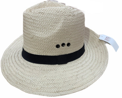 Dents DENTS Woven Paper Straw Panama Hat Trilby Fedora - L/XL (One Size) Payday Deals