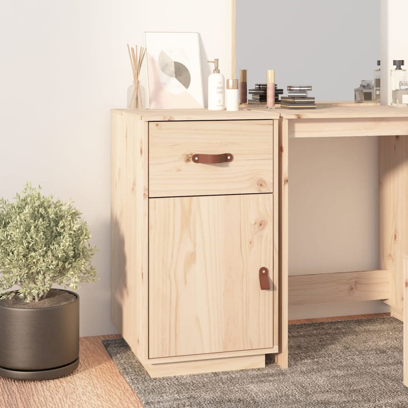 Desk Cabinet 40x50x75 cm Solid Wood Pine Payday Deals