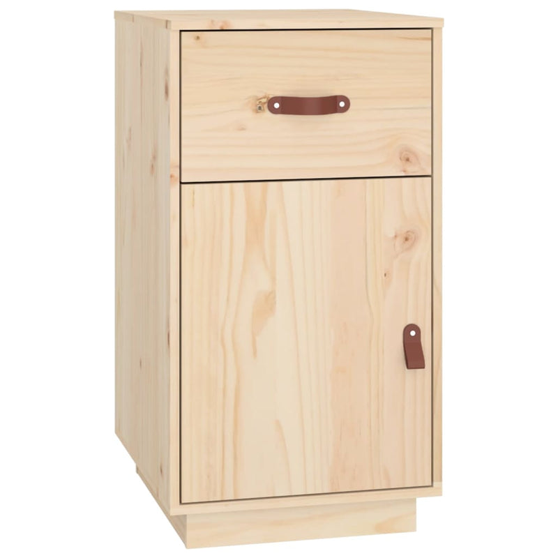 Desk Cabinet 40x50x75 cm Solid Wood Pine Payday Deals