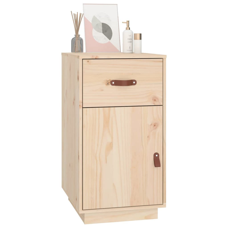 Desk Cabinet 40x50x75 cm Solid Wood Pine Payday Deals