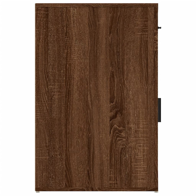 Desk Cabinet Brown Oak 40x49x75 cm Engineered Wood Payday Deals