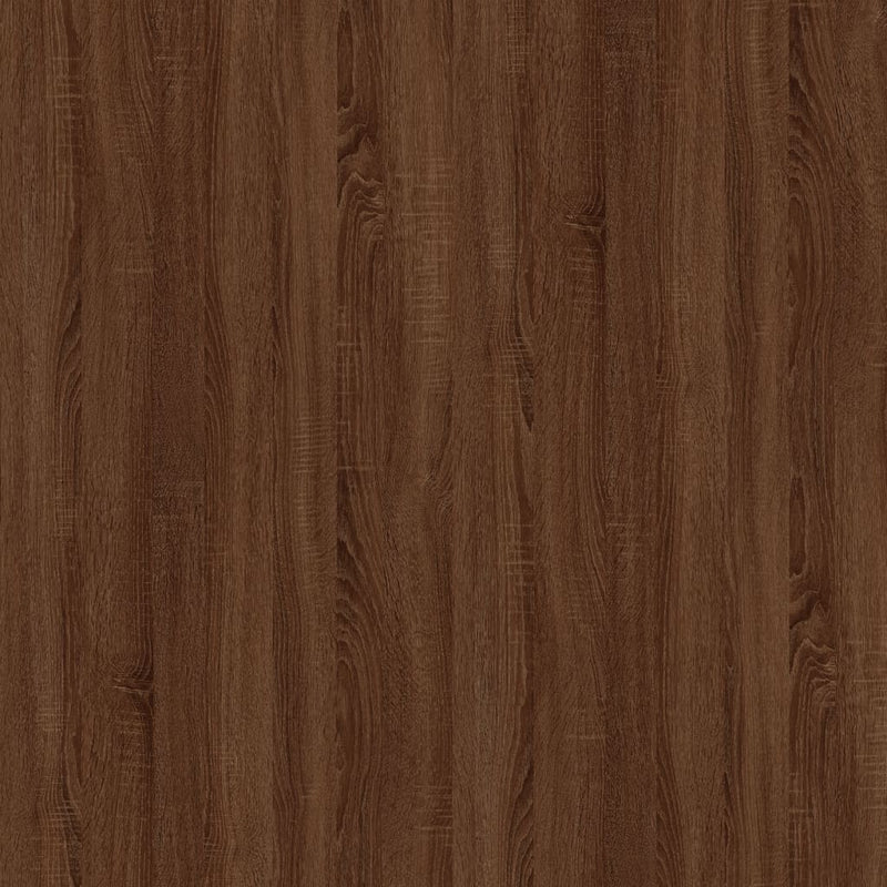 Desk Cabinet Brown Oak 40x49x75 cm Engineered Wood Payday Deals