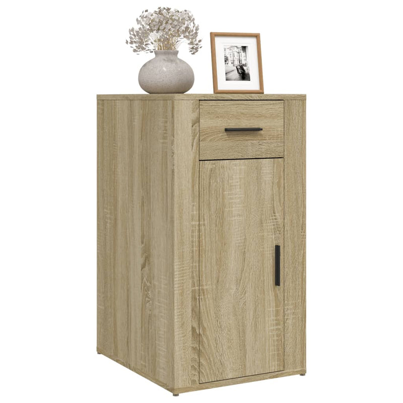Desk Cabinet Sonoma Oak 40x49x75 cm Engineered Wood Payday Deals