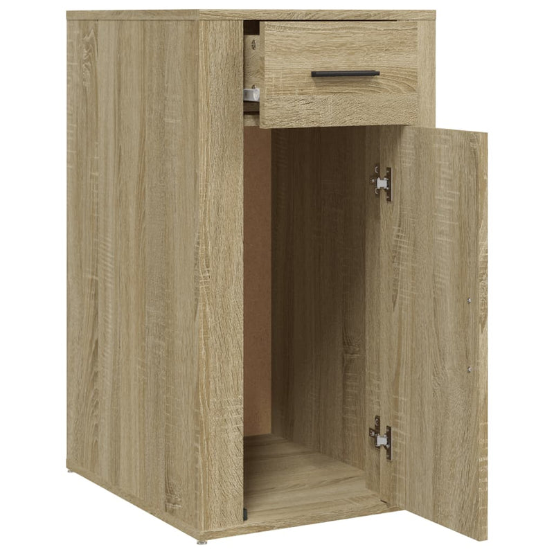 Desk Cabinet Sonoma Oak 40x49x75 cm Engineered Wood Payday Deals