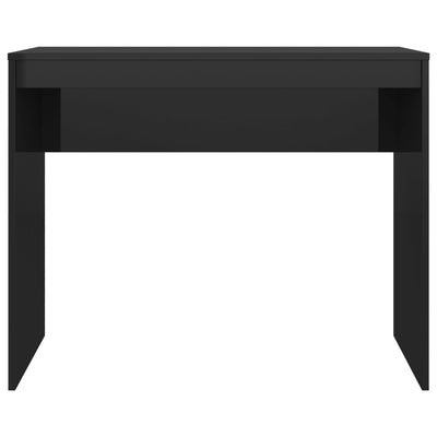 Desk High Gloss Black 90x40x72 cm Engineered Wood Payday Deals