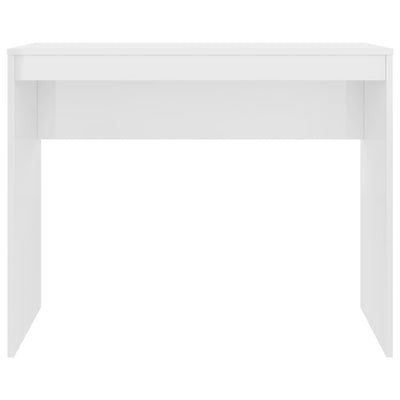 Desk High Gloss White 90x40x72 cm Engineered Wood Payday Deals