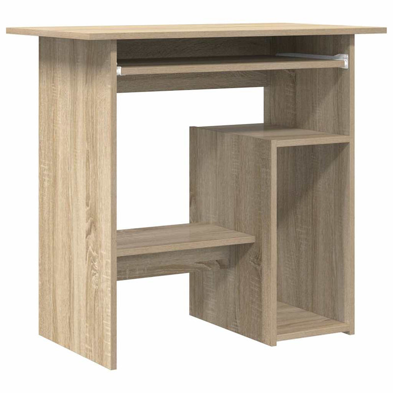 Desk Sonoma Oak 80x45x74 cm Engineered Wood Payday Deals