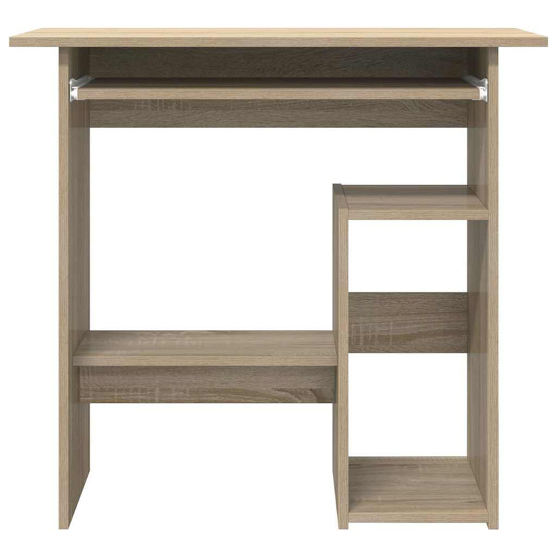 Desk Sonoma Oak 80x45x74 cm Engineered Wood Payday Deals