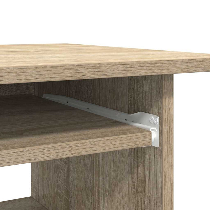 Desk Sonoma Oak 80x45x74 cm Engineered Wood Payday Deals