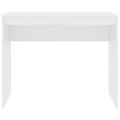 Desk White 90x40x72 cm Engineered Wood Payday Deals