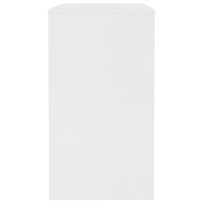 Desk White 90x40x72 cm Engineered Wood Payday Deals