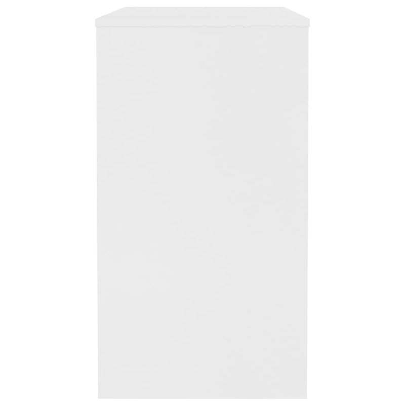 Desk White 90x40x72 cm Engineered Wood Payday Deals