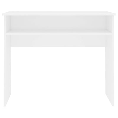 Desk White 90x50x74 cm Engineered Wood Payday Deals