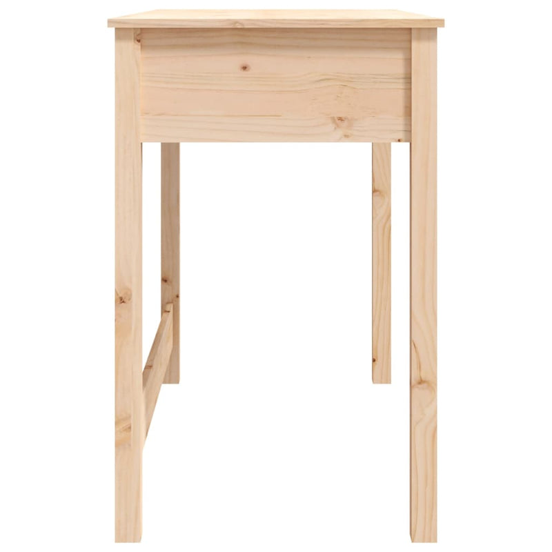 Desk with Drawers 100x50x78 cm Solid Wood Pine Payday Deals