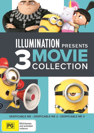 Despicable Me - 1, 2 And 3 DVD
