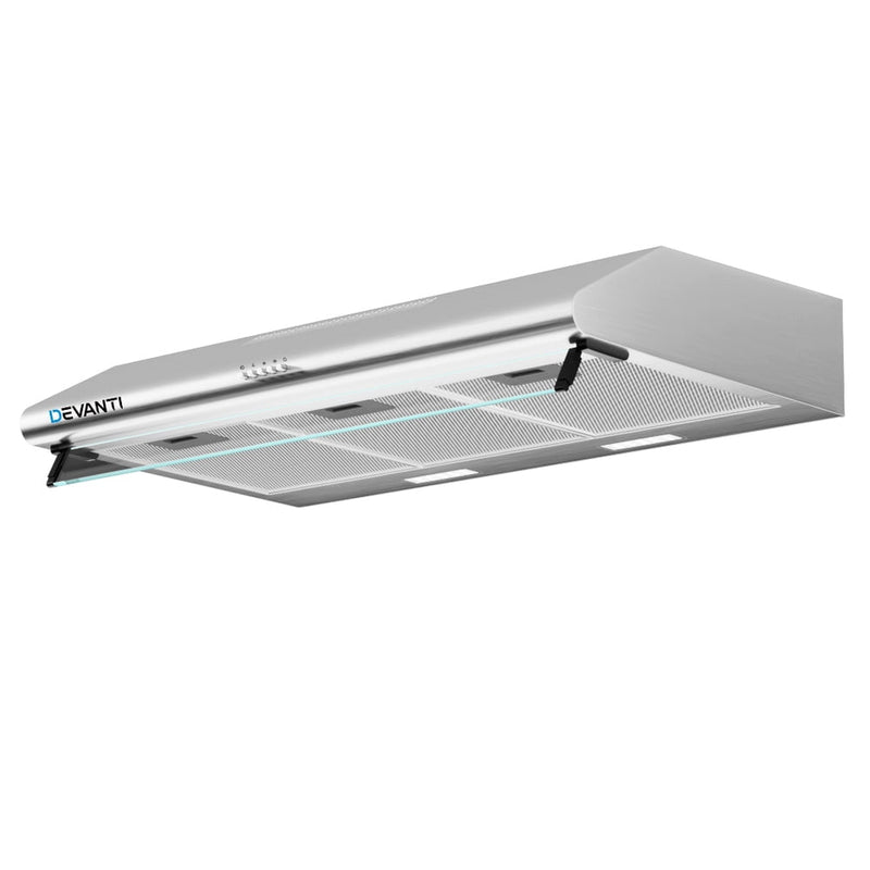 Devanti 900mm Range Hood 90cm Rangehood Stainless Steel Payday Deals