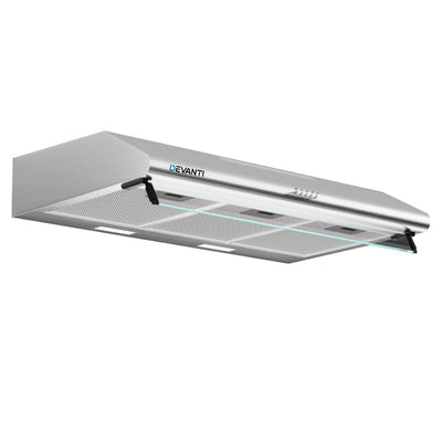 Devanti 900mm Range Hood 90cm Rangehood Stainless Steel Payday Deals