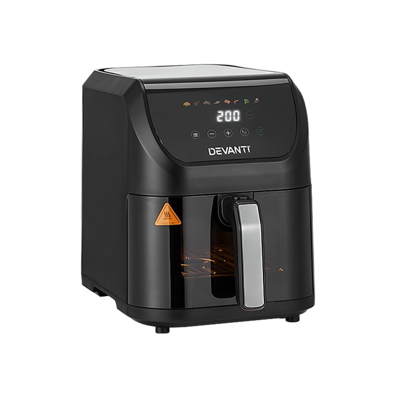 Devanti Air Fryer 5L W/ LCD Touch 1500W Payday Deals