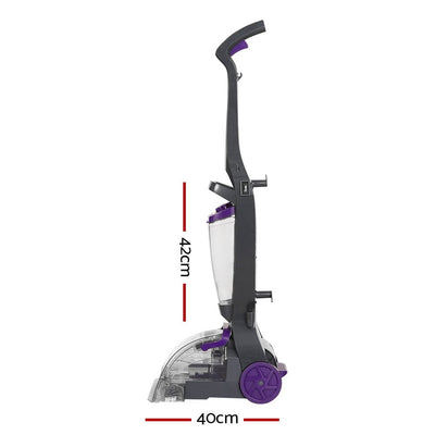 Devanti Carpet Washer Handheld Vacuum Cleaner Sweeper Wet Twin Water Tank 800W Payday Deals