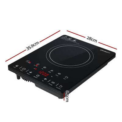 Devanti Electric Ceramic Cooktop 30cm Payday Deals