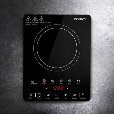 Devanti Electric Ceramic Cooktop 30cm Payday Deals