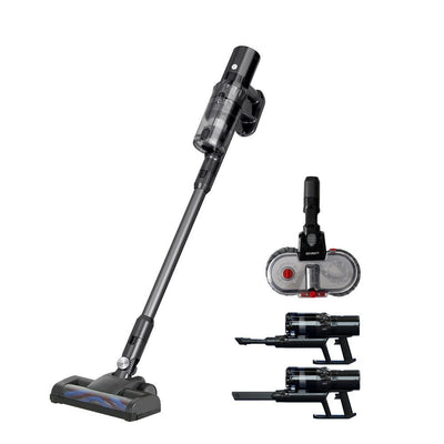 Devanti Handheld Vacuum Cleaner Mop Head Stick Vacuums Brushless Cordless 350W Payday Deals