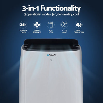 Devanti Portable Air Conditioner WiFi 7000BTU Payday Deals