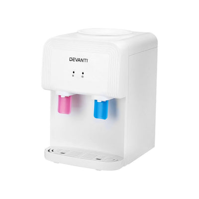 Devanti Water Cooler Dispenser Bench Top White Payday Deals