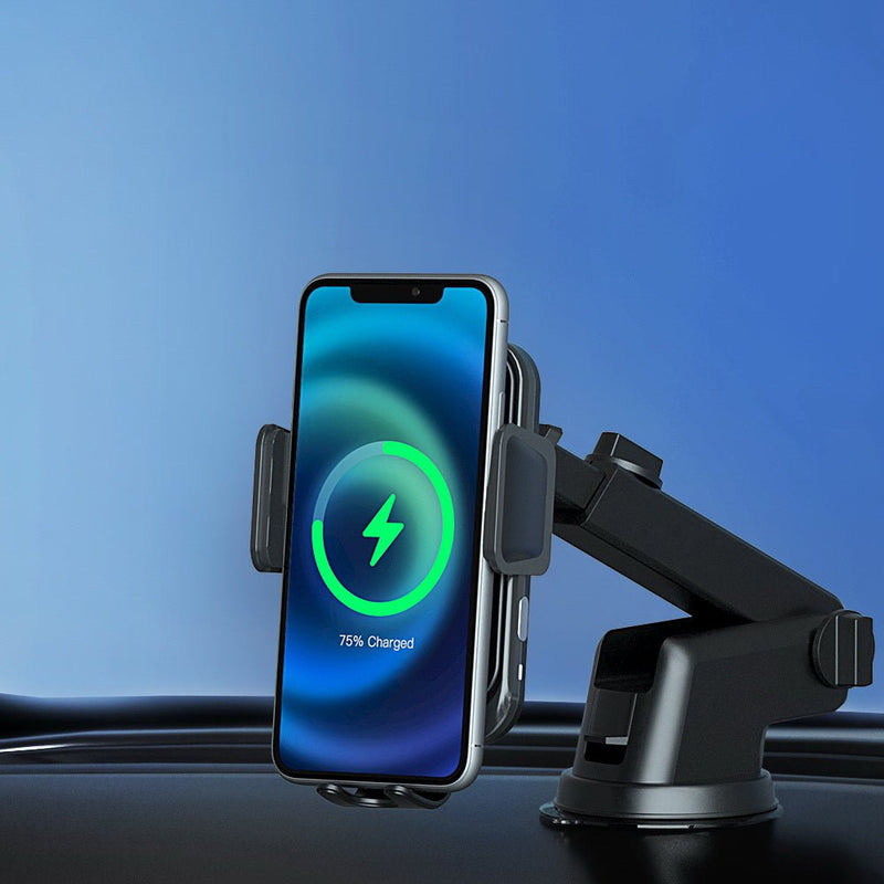 Devanti Wireless Car Charger Fast Charging Car Mount Vent Suction cup Payday Deals