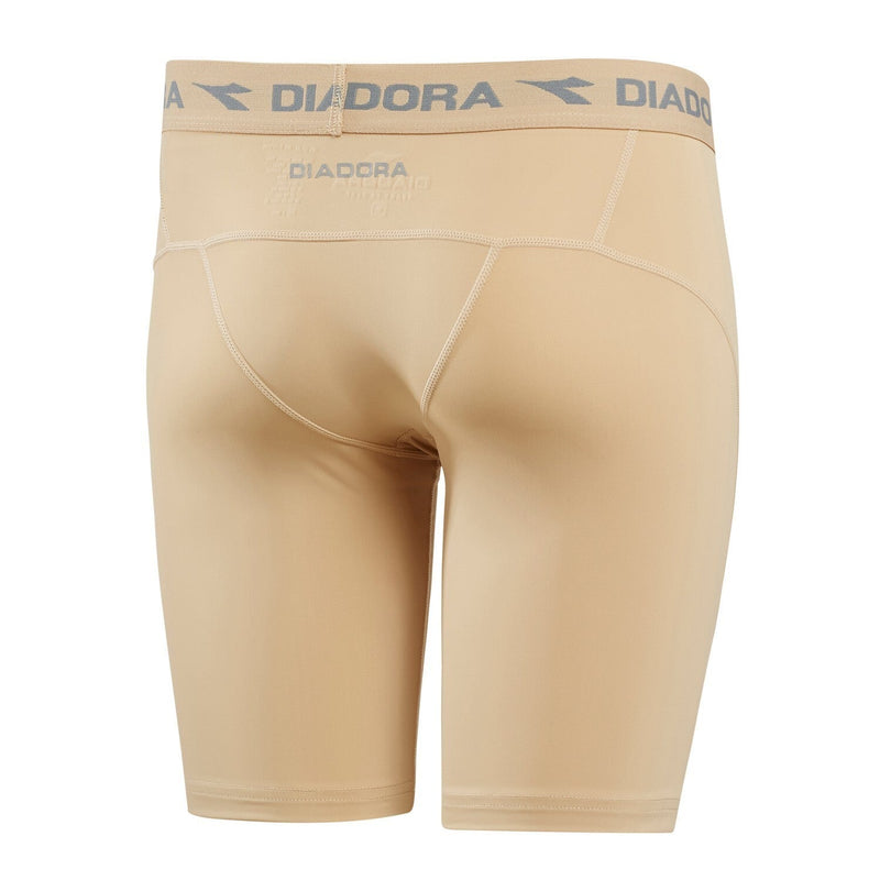 Diadora Compression Lite Mens Adults Skins Shorts - Nude Payday Deals