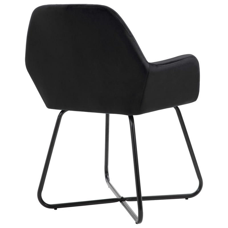 Dining Chairs 2 pcs Black Velvet Payday Deals