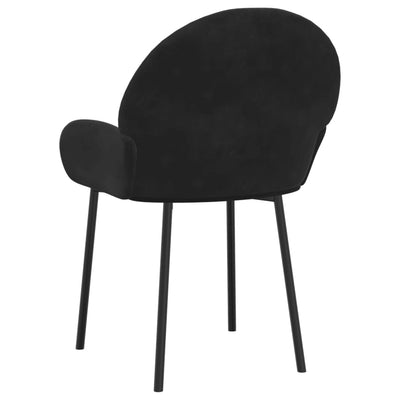 Dining Chairs 2 pcs Black Velvet Payday Deals