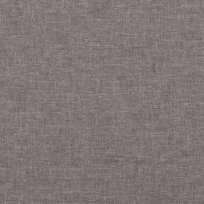 Dining Chairs 2 pcs Light Grey Fabric and Faux Leather Payday Deals