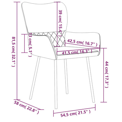 Dining Chairs 2 pcs Light Grey Fabric and Faux Leather Payday Deals