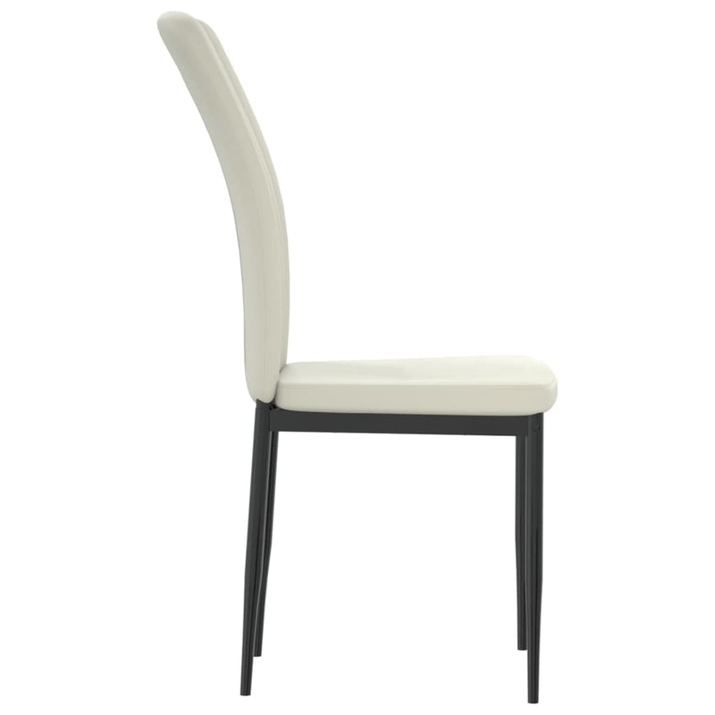 Dining Chairs 4 pcs Cream Velvet Payday Deals