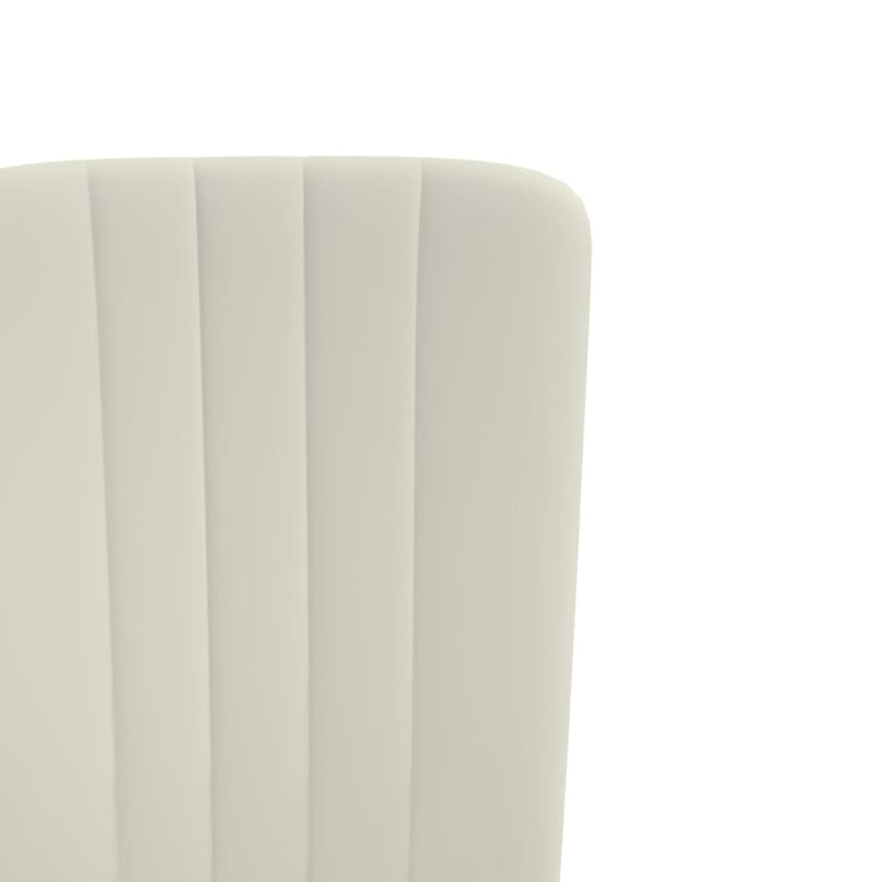 Dining Chairs 4 pcs Cream Velvet Payday Deals
